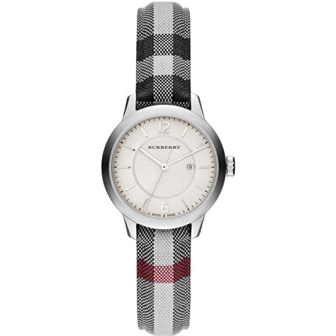 Burberry Ladies Watch The Classic Horseferry 32mm Silver 